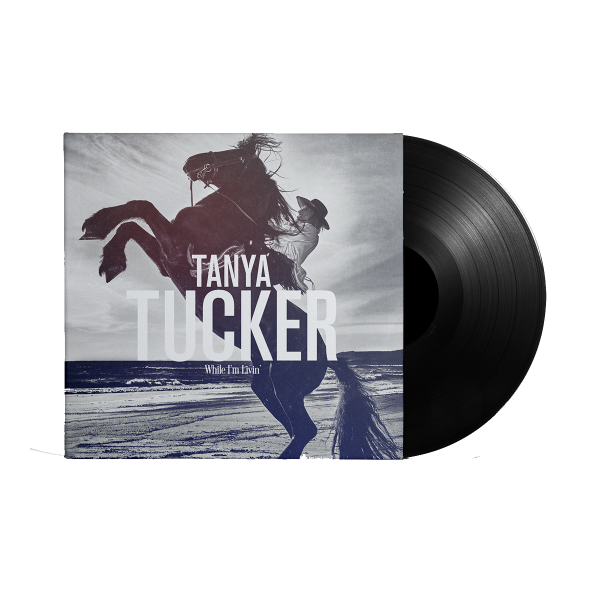 TANYA TUCKER 'WHILE I'M LIVIN'' LP (Black Vinyl)