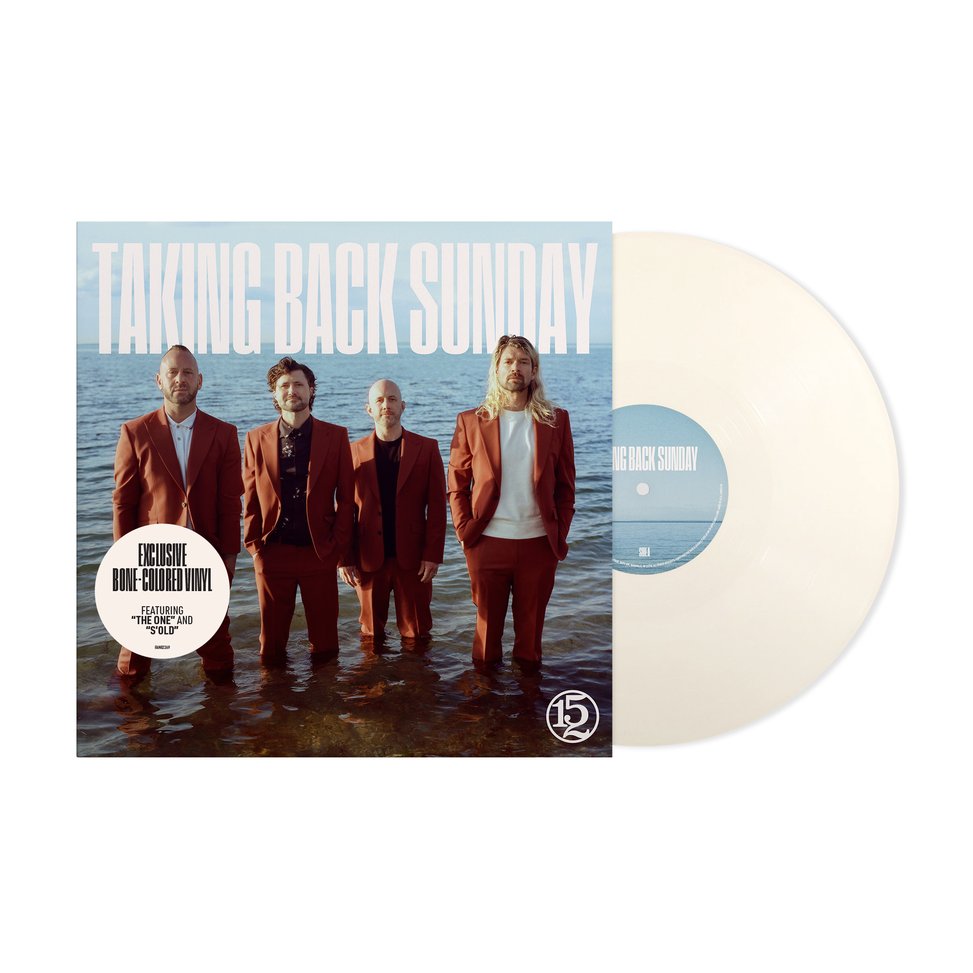 TAKING BACK SUNDAY '152' LP (Bone Vinyl)