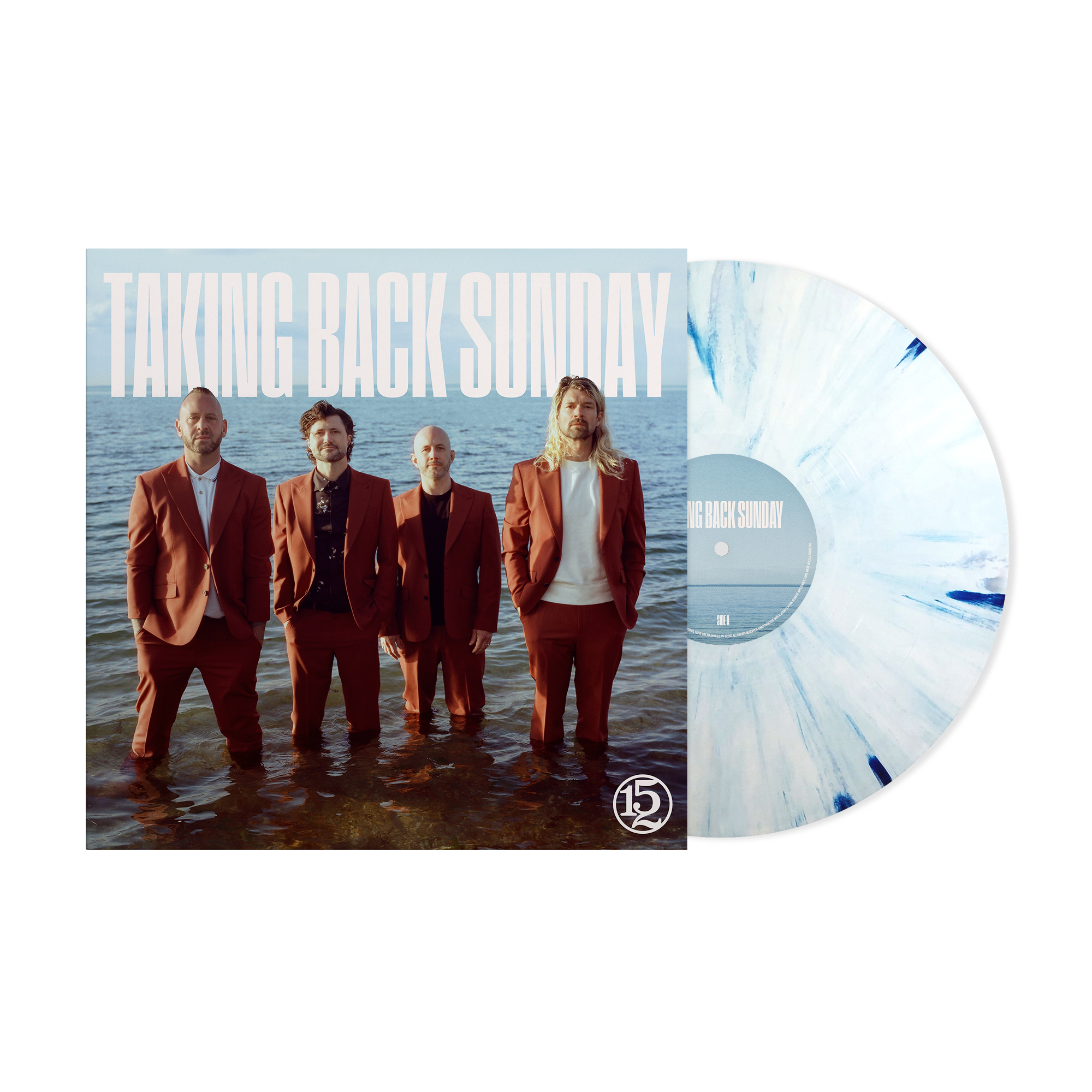 TAKING BACK SUNDAY '152' LP - EXCLUSIVE - LTD. 500 -  WHITE/BLUE/SPLATTER