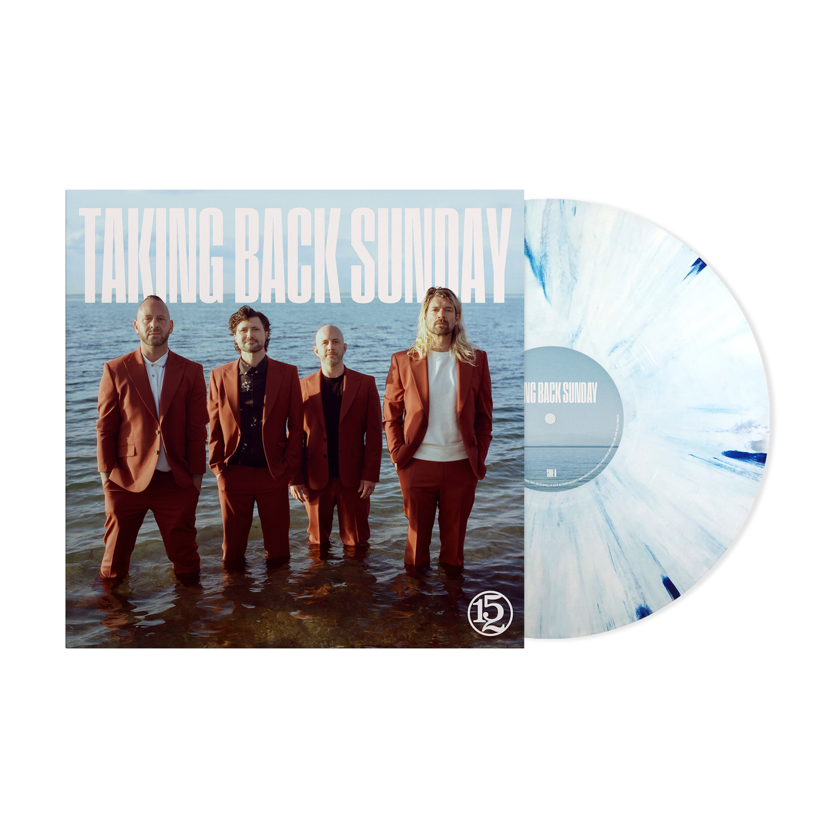 TAKING BACK SUNDAY '152' LP (Limited Edition – Only 500 Made, White w/ Blue Splatter Vinyl)