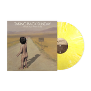 TAKING BACK SUNDAY 'WHERE YOU WANT TO BE' LP - EXCLUSIVE - LTD. 500 -  YELLOW SPLATTER
