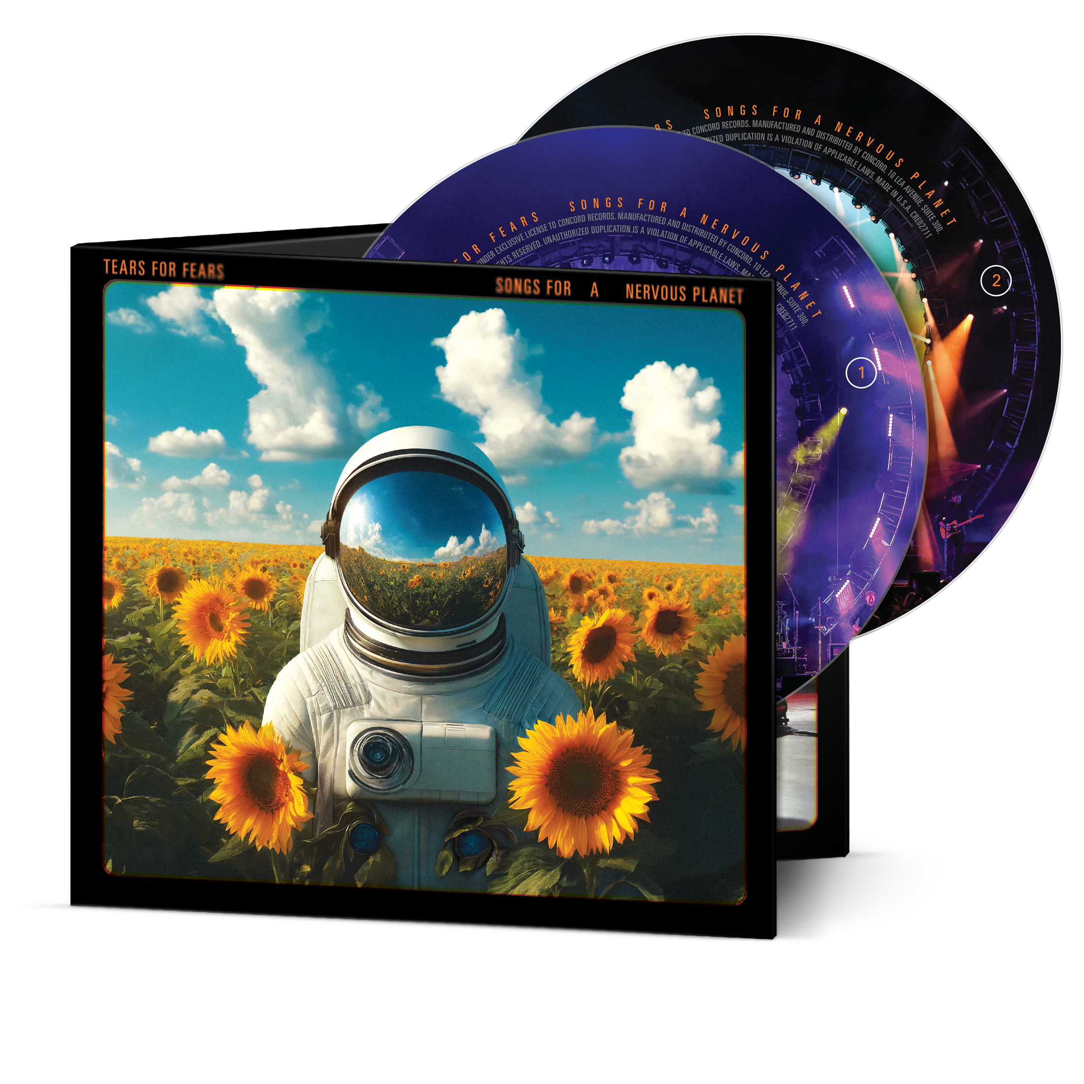 TEARS FOR FEARS 'SONGS FOR A NERVOUS PLANET' DELUXE CD