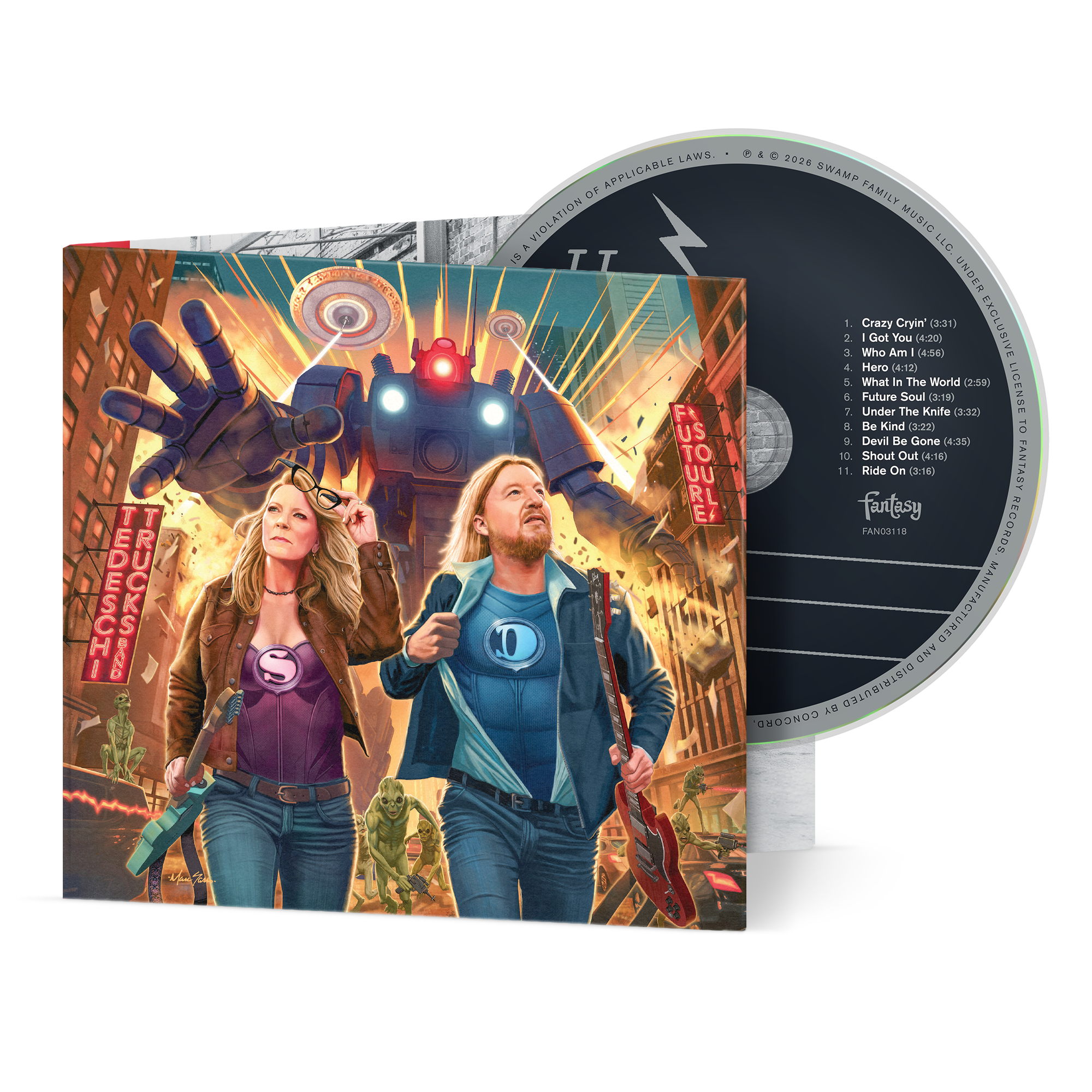 TEDESCHI TRUCKS BAND 'FUTURE SOUL' CD