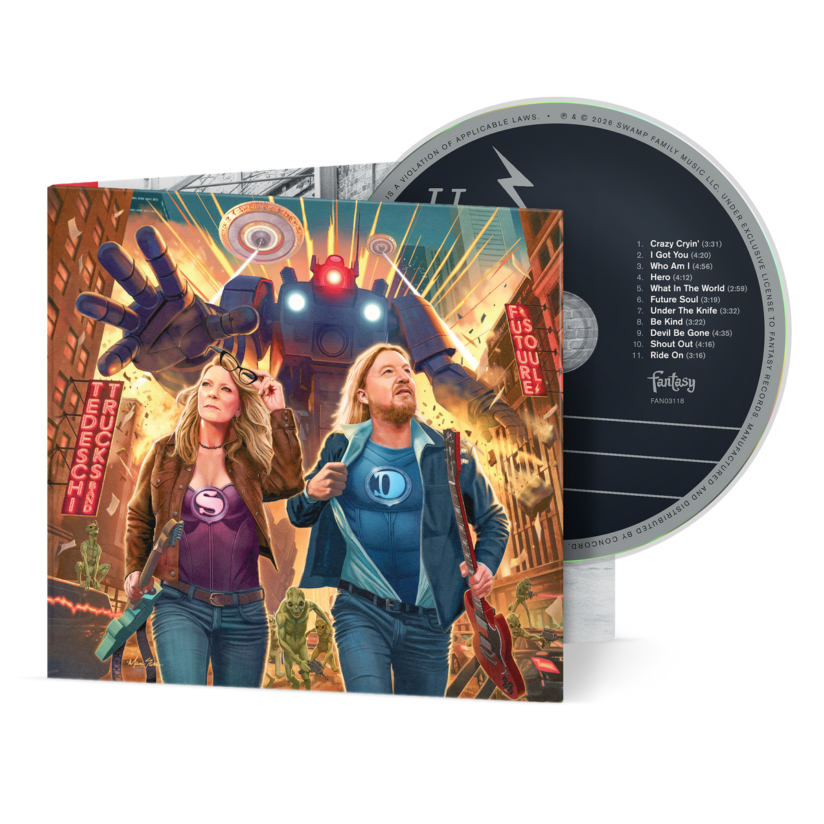 TEDESCHI TRUCKS BAND 'FUTURE SOUL' CD