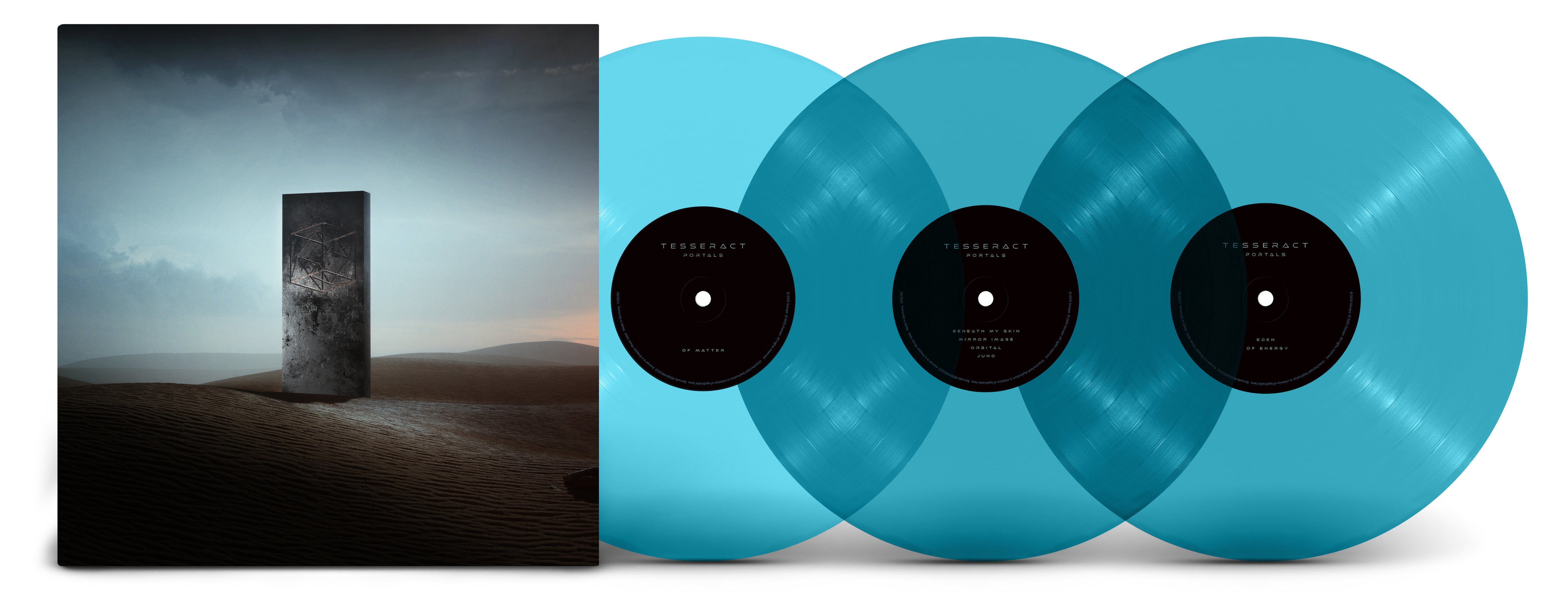 TESSERACT ‘PORTALS’ 3LP - LTD. - CLEAR BLUE