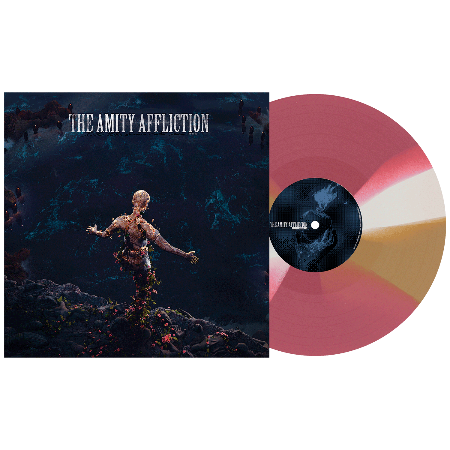 THE AMITY AFFLICTION ‘LET THE OCEAN TAKE ME’ 10TH ANNIVERSARY LP - EXCLUSIVE - LTD. 400 - BONE/BROWN/OXBLOOD/TWIST