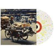 THE ARMED 'THE FUTURE IS HERE AND EVERYTHING NEEDS TO BE DESTROYED' LP - LTD. - CLOUDY/YELLOW/PINK/GREEN/SPLATTER