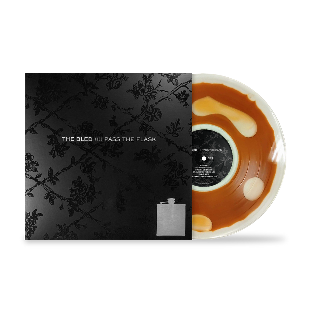 THE BLED'PASS THE FLASK' LP - EXCLUSIVE - LTD. 50 - WHISKEY LIQUID FILLED