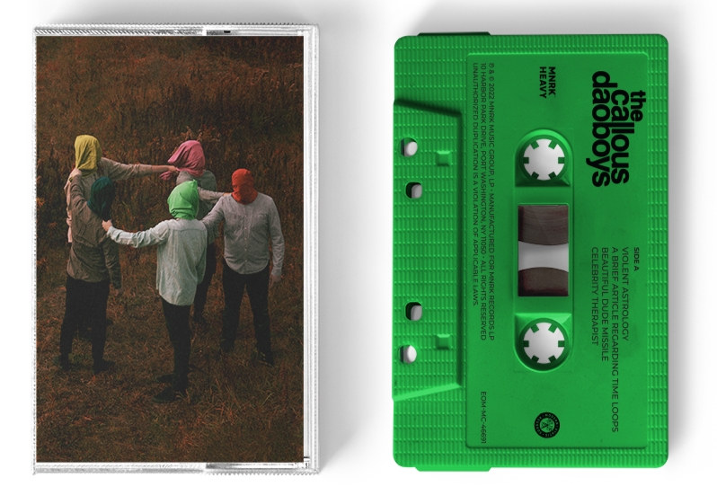 THE CALLOUS DAOBOYS ‘CELEBRITY THERAPIST’ CASSETTE - GREEN