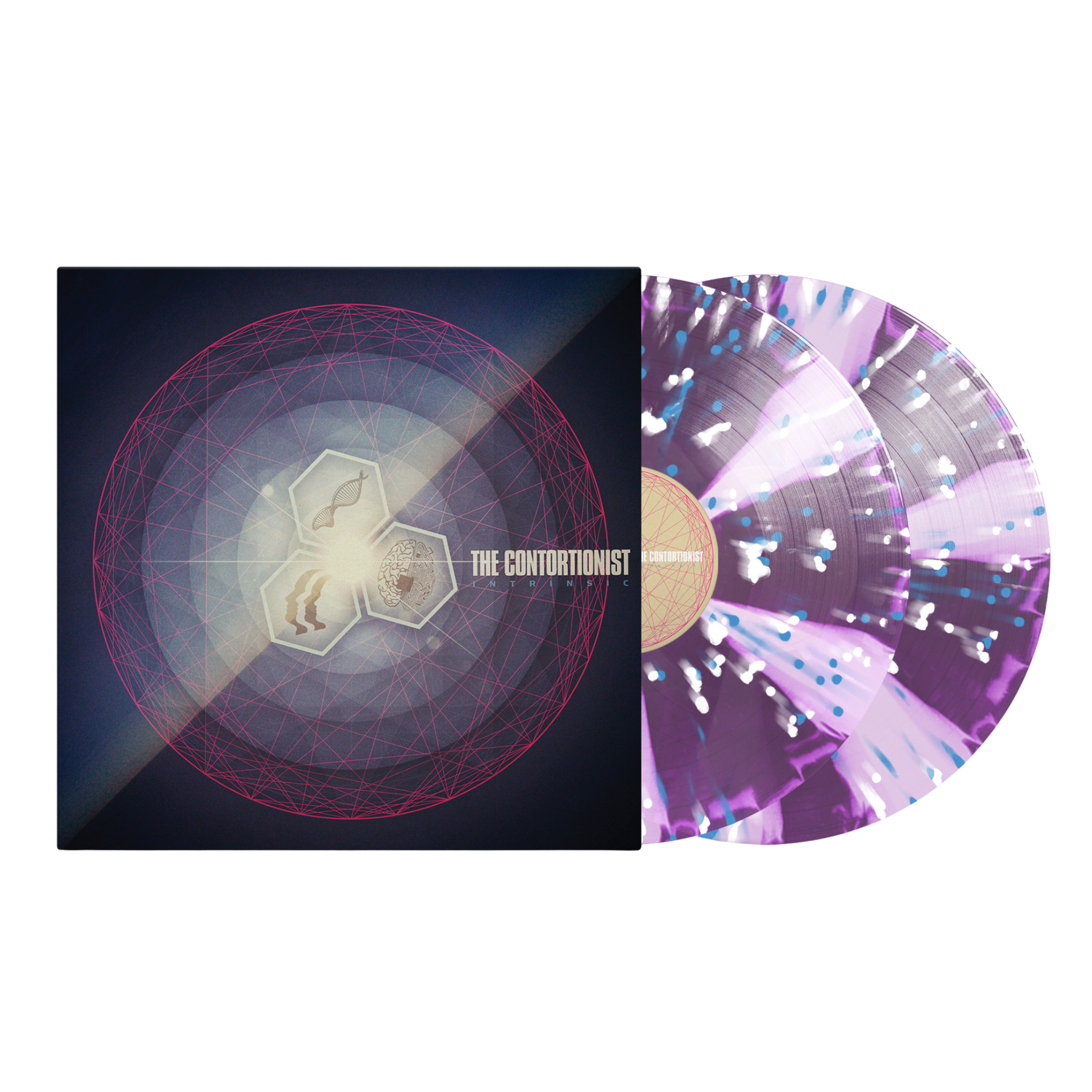 THE CONTORTIONIST 'INTRINSIC' 2LP - PINWHEEL SPLATTER