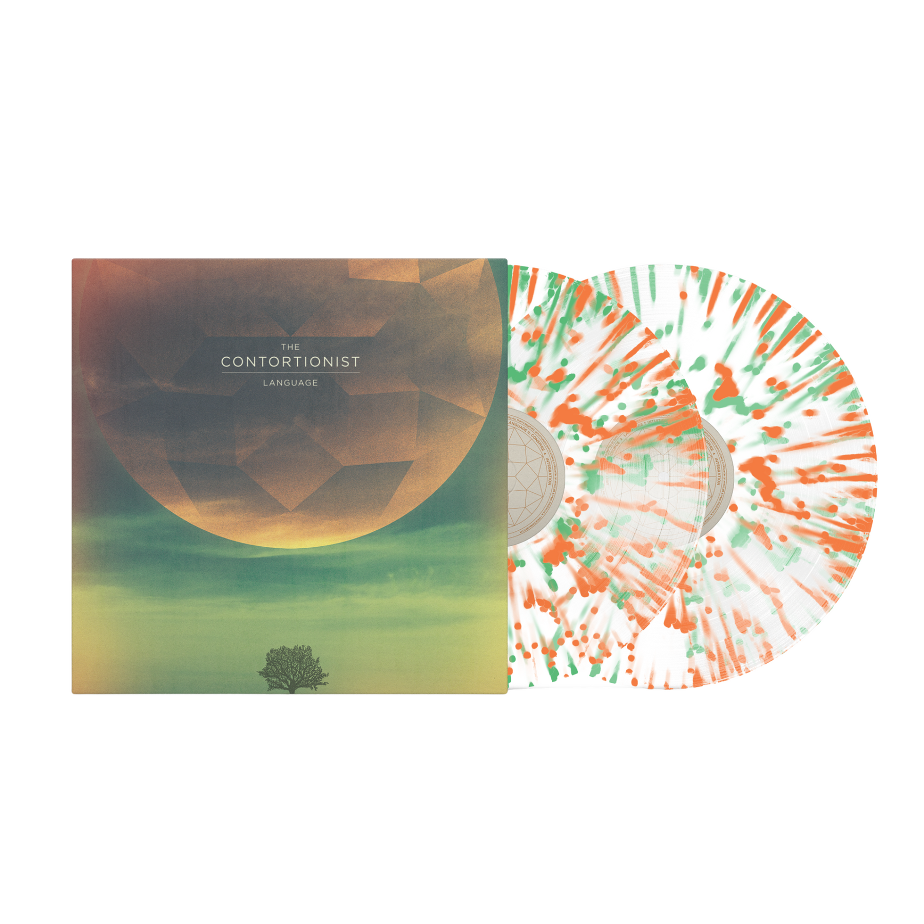 THE CONTORTIONIST 'LANGUAGE' 2LP - CLEAR/SPLATTER