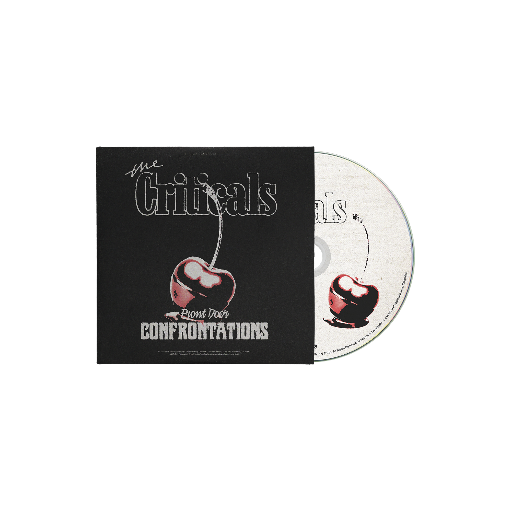 THE CRITICALS 'FRONT DOOR CONFRONTATIONS' CD