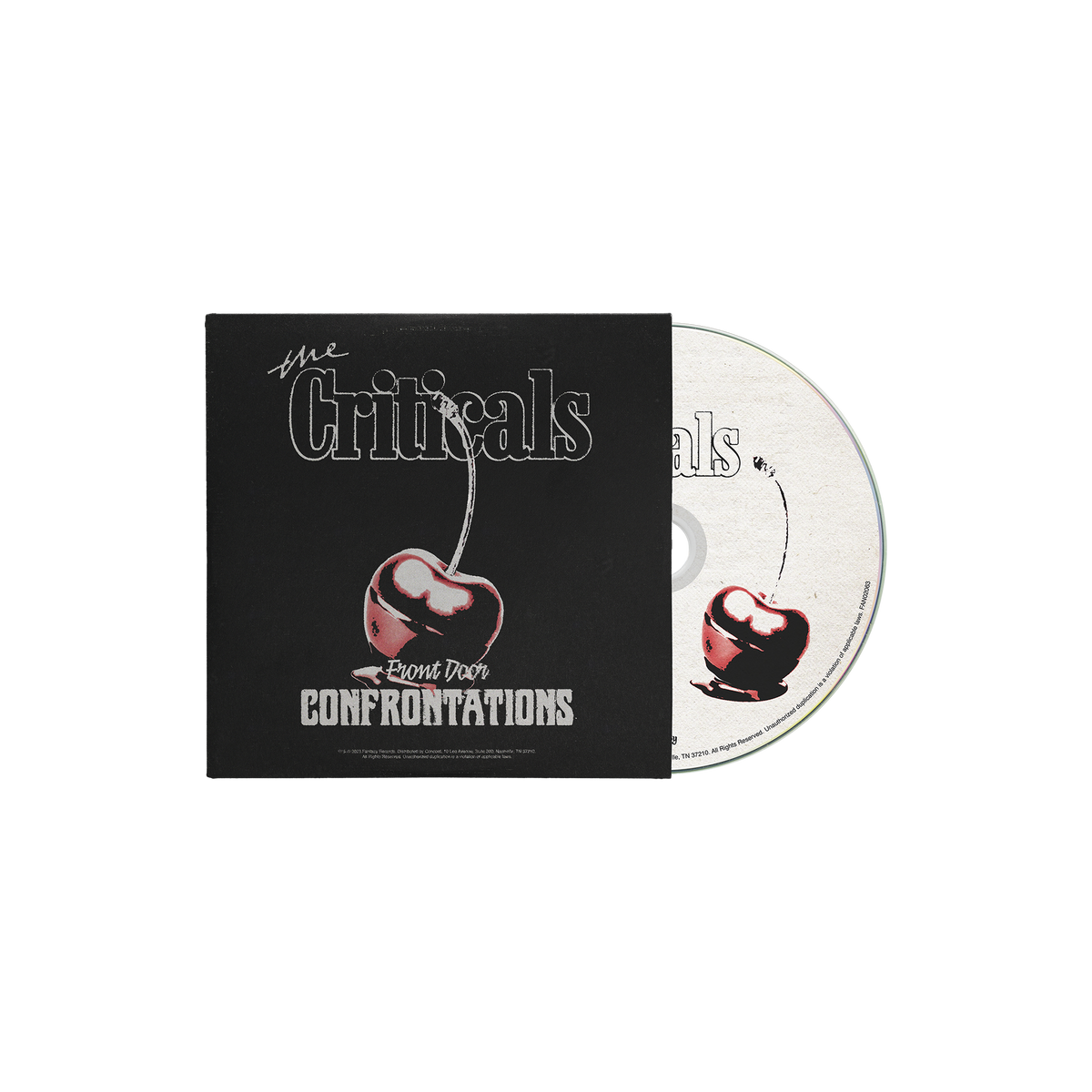 THE CRITICALS 'FRONT DOOR CONFRONTATIONS' CD