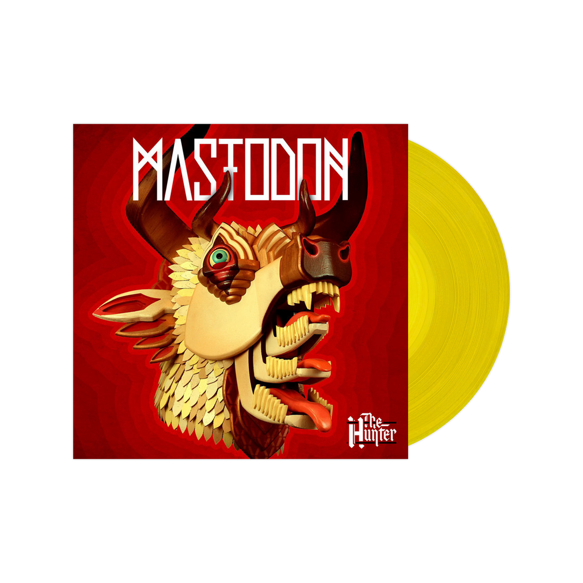 MASTODON 'THE HUNTER' LP (Exclusive ' Yellow Vinyl)