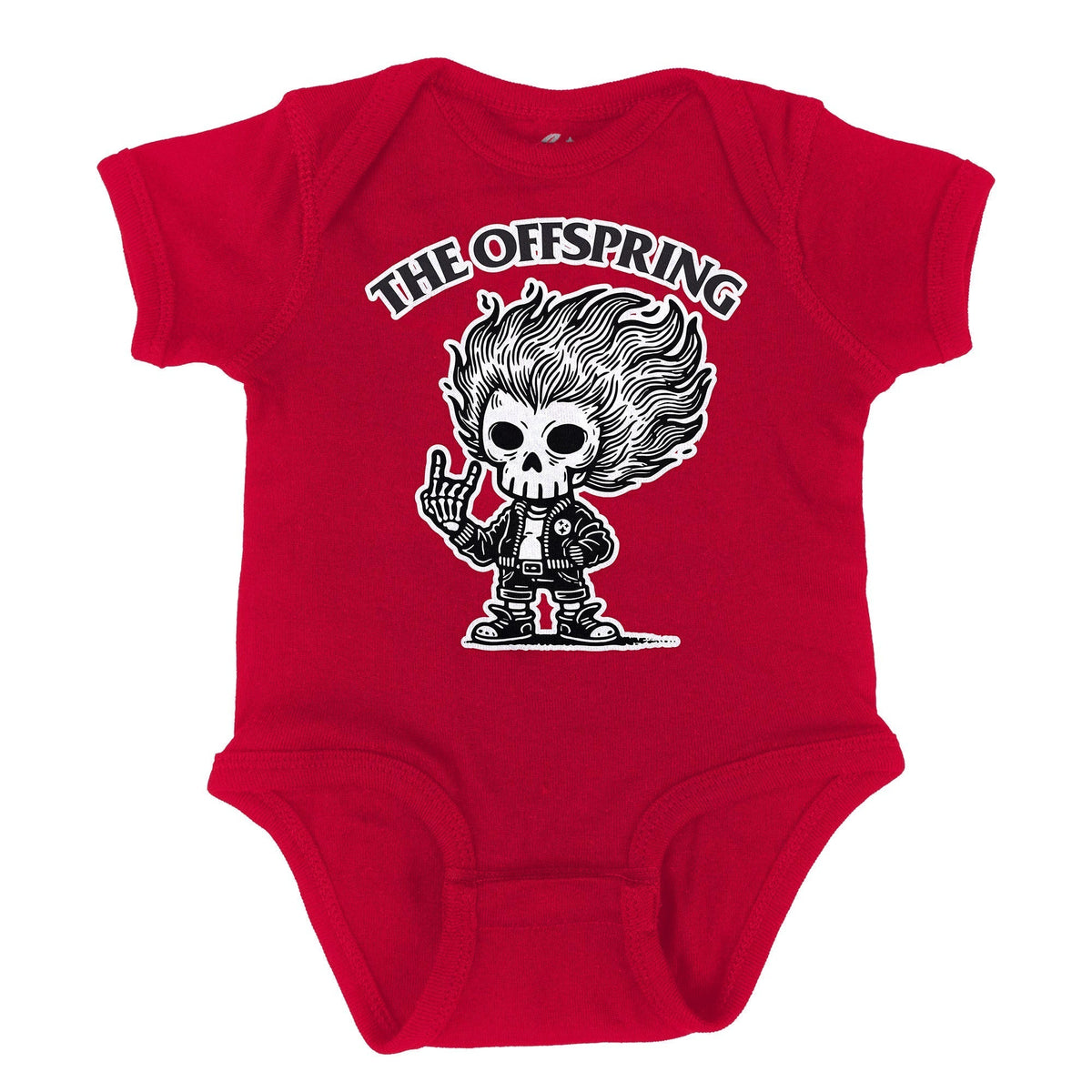 THE OFFSPRING RED ONESIE