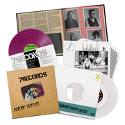 7SECONDS 'NEW WIND / CHANGE IN MY HEAD' 2LP - PURPLE/CLEAR