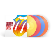 THE ROLLING STONES 'FORTY LICKS' 4LP (Limited, Transparent Multi Color Vinyl)