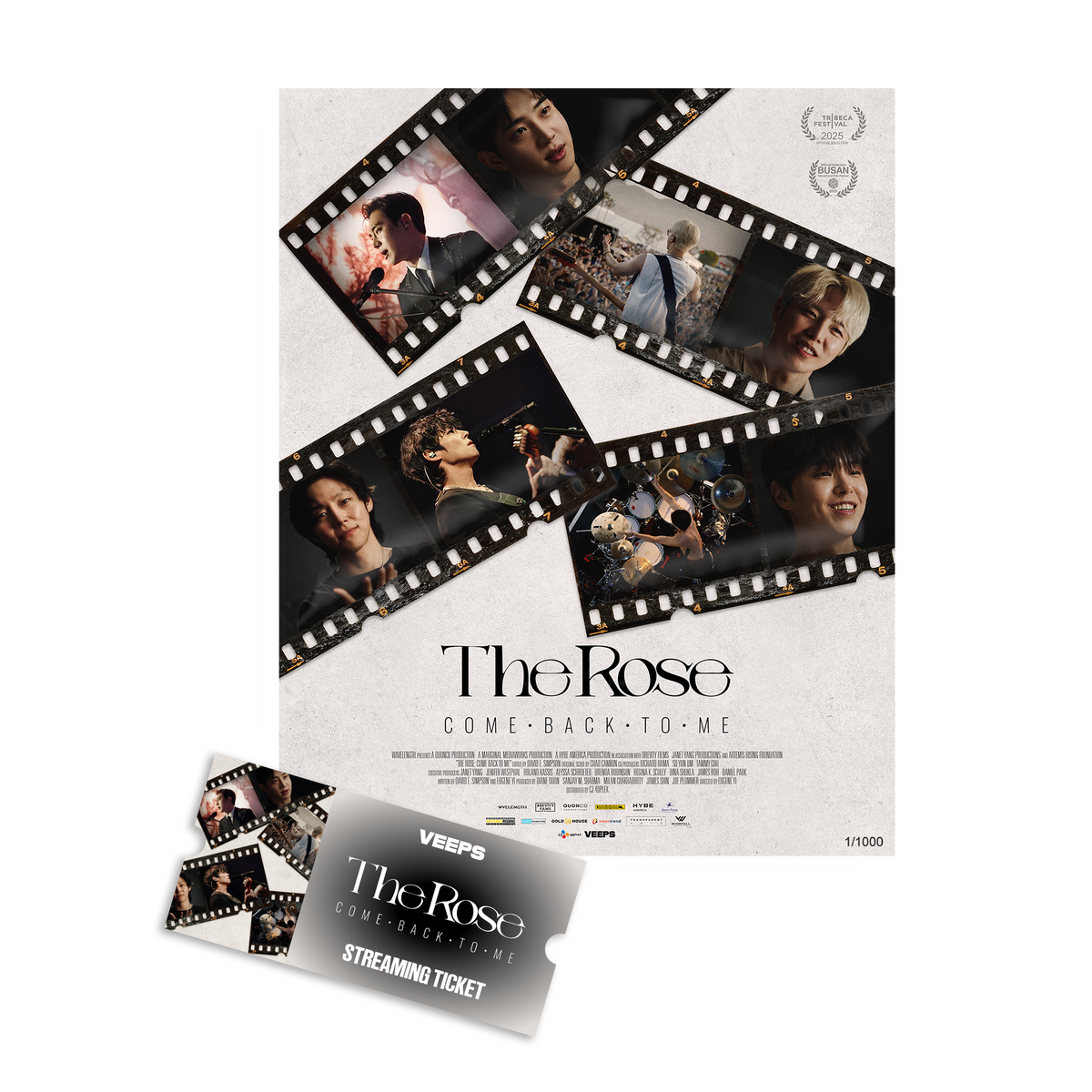 THE ROSE 'COME BACK TO ME' LIMITED EDITION 16x20 POSTER + ONLINE PREMIERE & Q&A TICKET