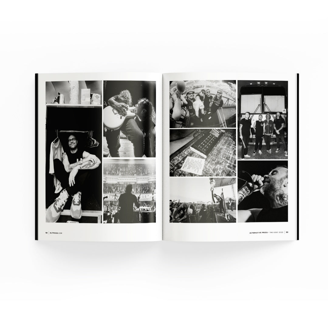 THE USED'IN LOVE AND DEATH' LP + AP SPECIAL COLLECTOR'S EDITION MAGAZINE - EXCLUSIVE - LTD. 500 - GHOST