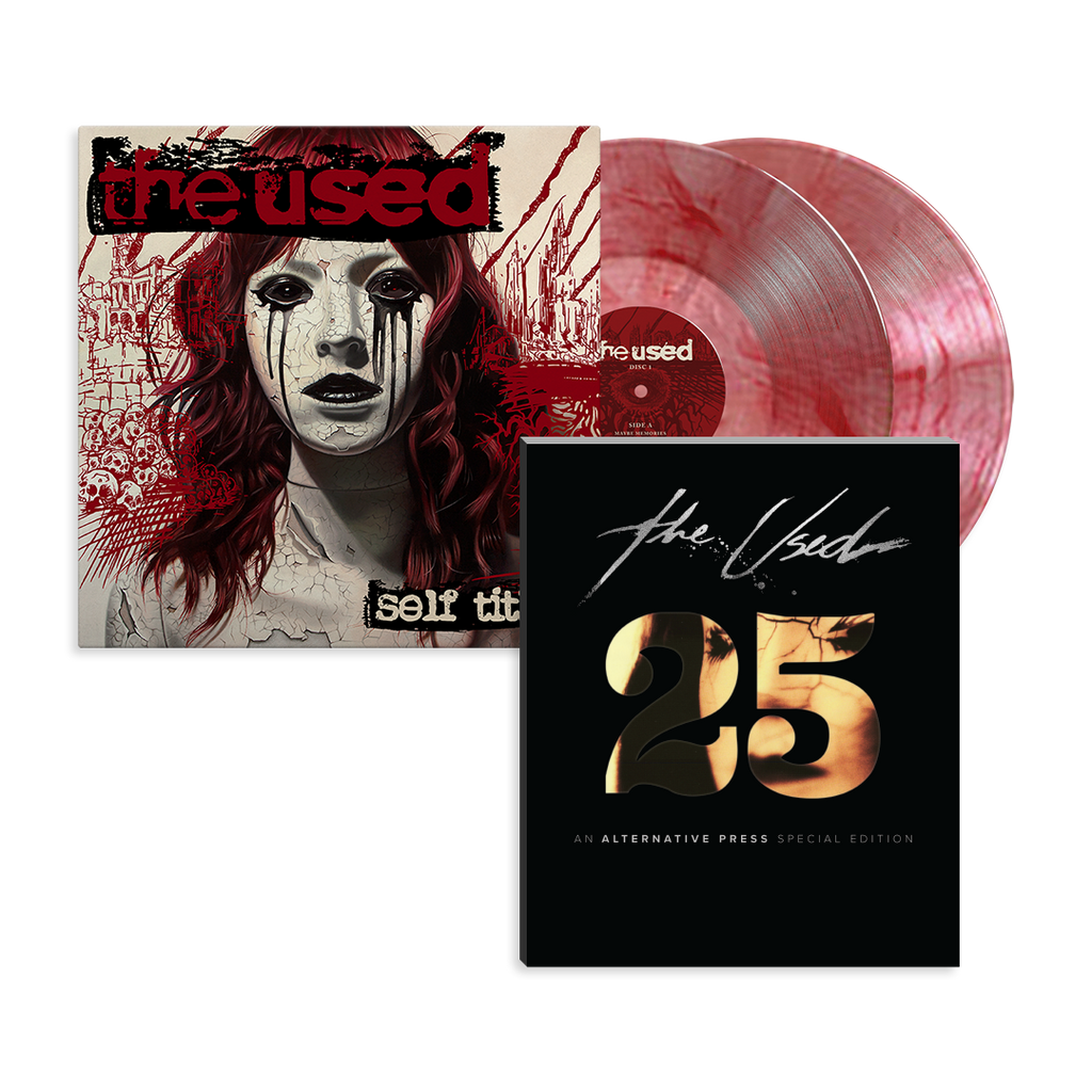 THE USED'THE USED' 2LP + AP SPECIAL COLLECTOR'S EDITION MAGAZINE - EXCLUSIVE - LTD. 500 - BLOODSHOT