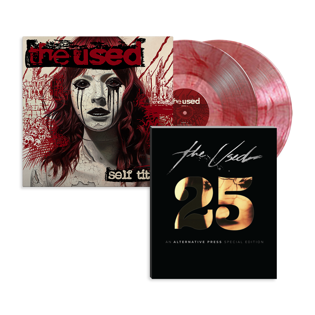 THE USED'THE USED' 2LP + AP SPECIAL COLLECTOR'S EDITION MAGAZINE - EXCLUSIVE - LTD. 500 - BLOODSHOT