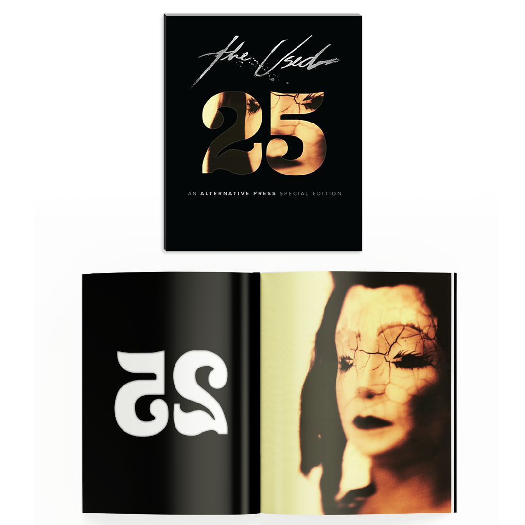 THE USED ‘THE USED’ 2LP + AP SPECIAL COLLECTOR'S EDITION MAGAZINE - EXCLUSIVE - LTD. 500 - BLOODSHOT