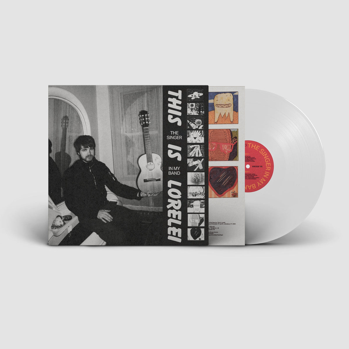THIS IS LORELEI ‘THE SINGER IN MY BAND’ LP (White Vinyl)