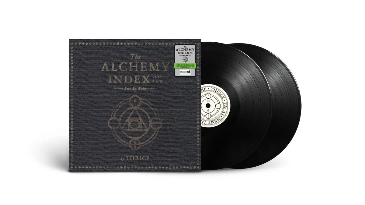 THRICE 'THE ALCHEMY INDEX, VOLS. I & II: FIRE & WATER' 2LP (Eco-Mix Black Vinyl)