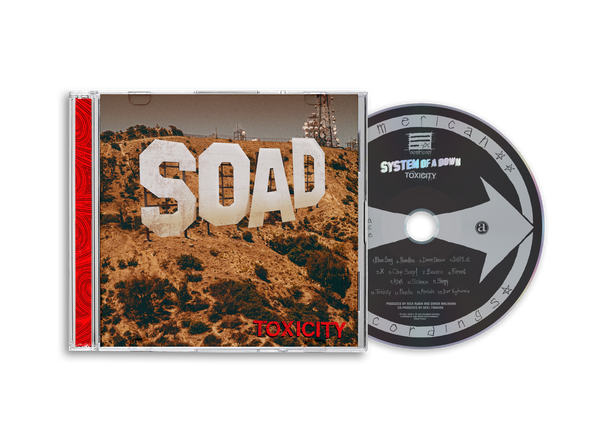 SYSTEM OF A DOWN 'TOXICITY' 25TH ANNIVERSARY CD – Veeps Inc