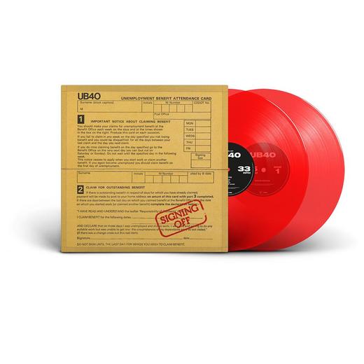 UB40 'SIGNING OFF' 2LP - TRANSLUCENT RED