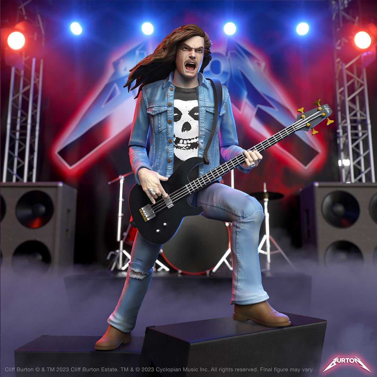 METALLICA CLIFF BURTON ULTIMATES! WAVE 1 FIGURE