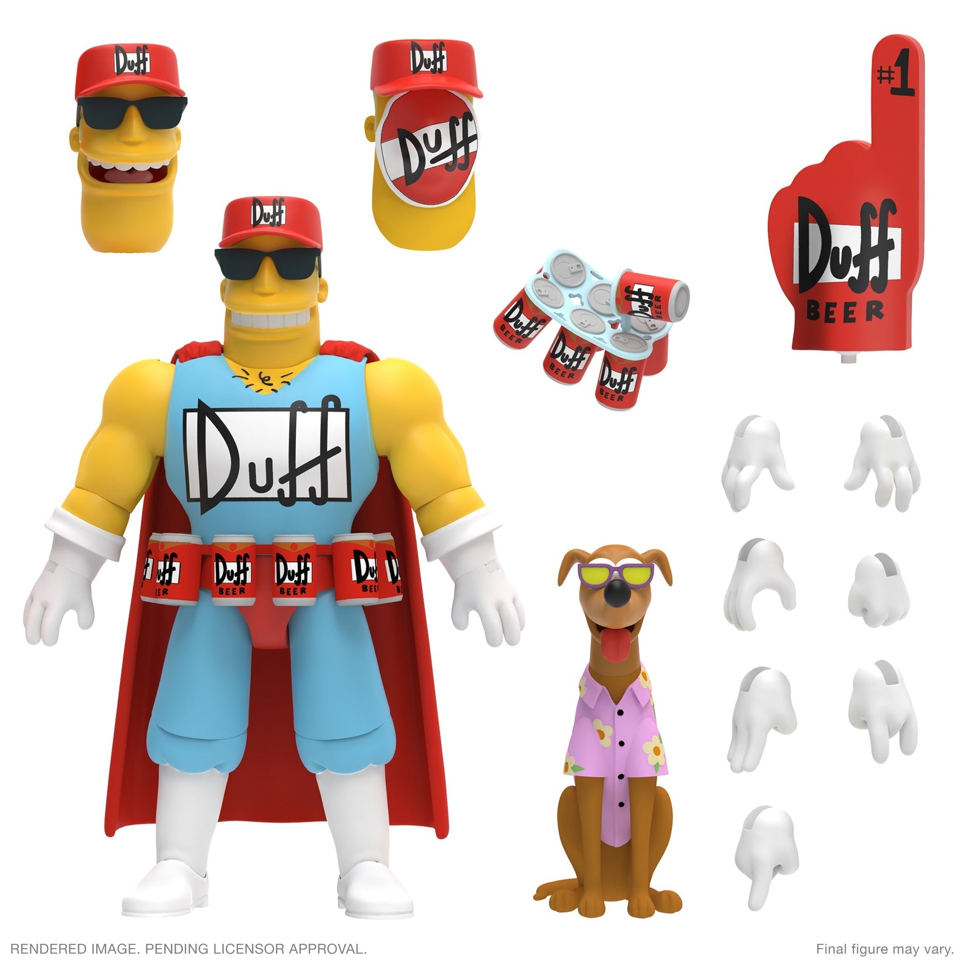Dufffman THE SIMPSONS ULTIMATES! WAVE 2 - DUFFMAN ACTION FIGURE â Veeps Inc