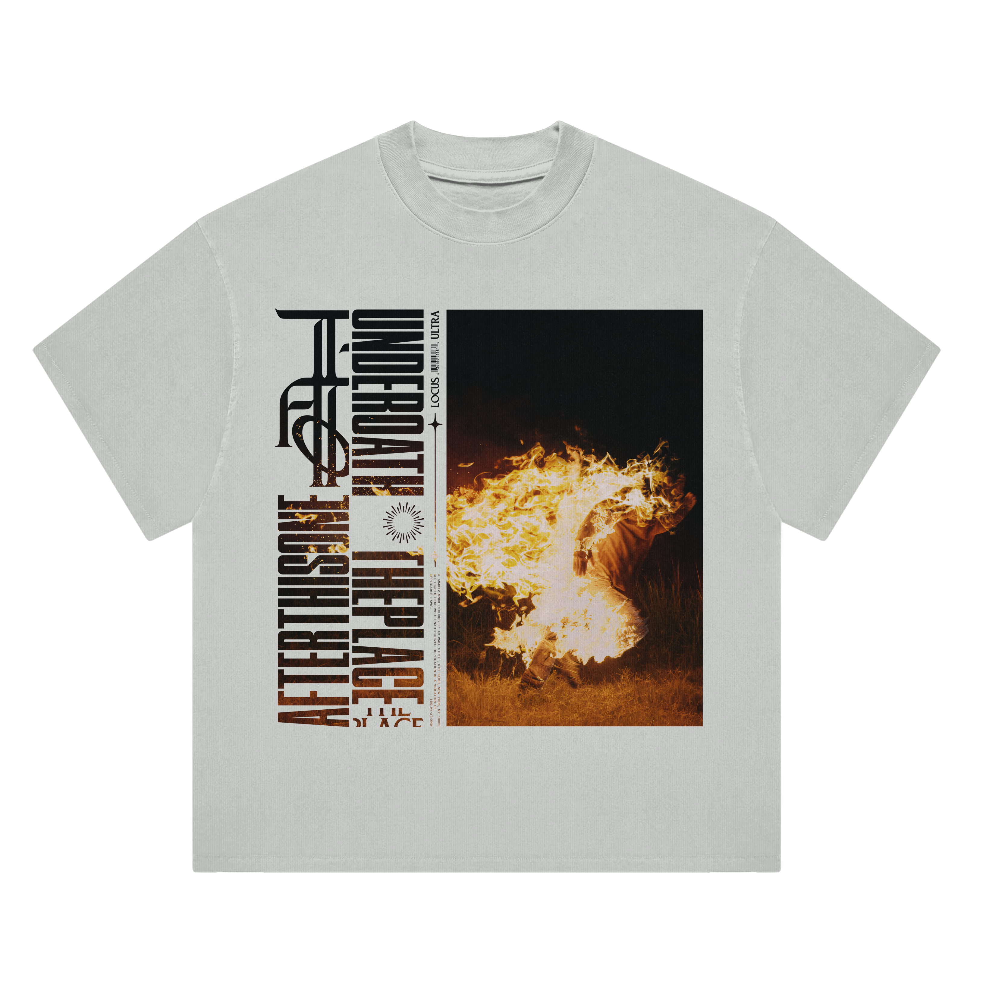 UNDEROATH 'FIRE RUN' LIMITED EDITION T-SHIRT