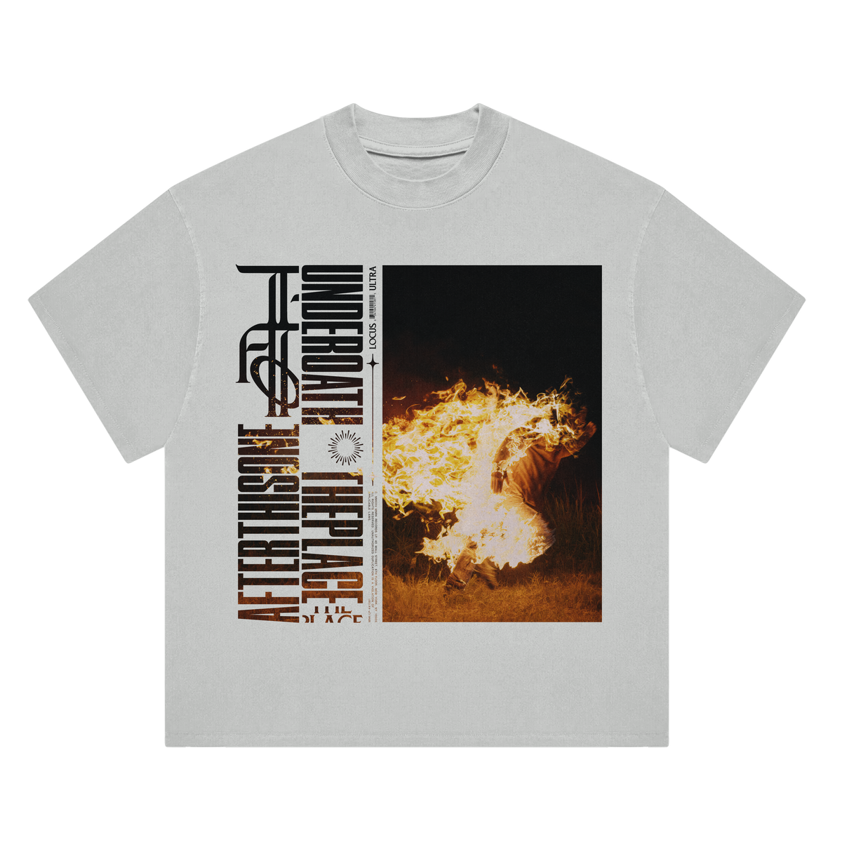 UNDEROATH 'FIRE RUN' LIMITED EDITION T-SHIRT