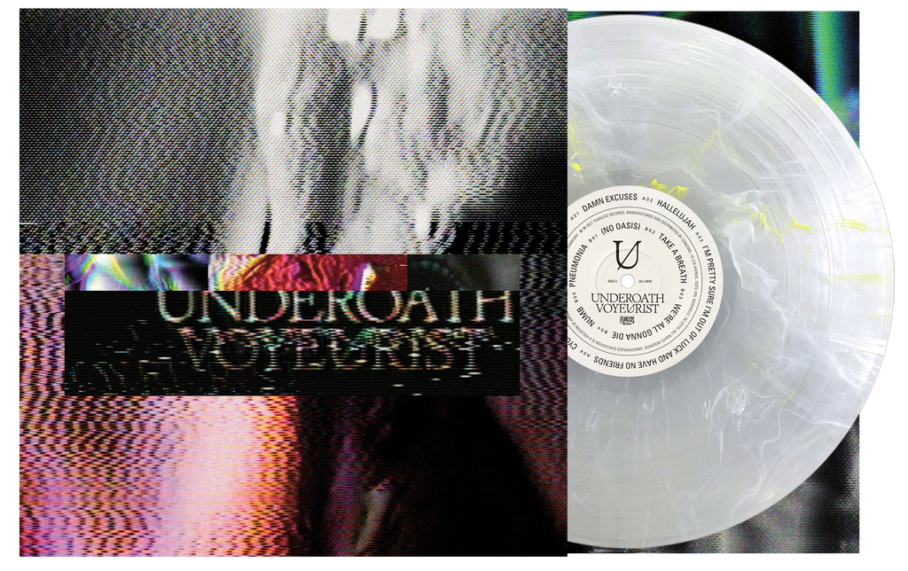 UNDEROATH ‘VOYEURIST’ LP - EXCLUSIVE - LTD. 350 - GOLD