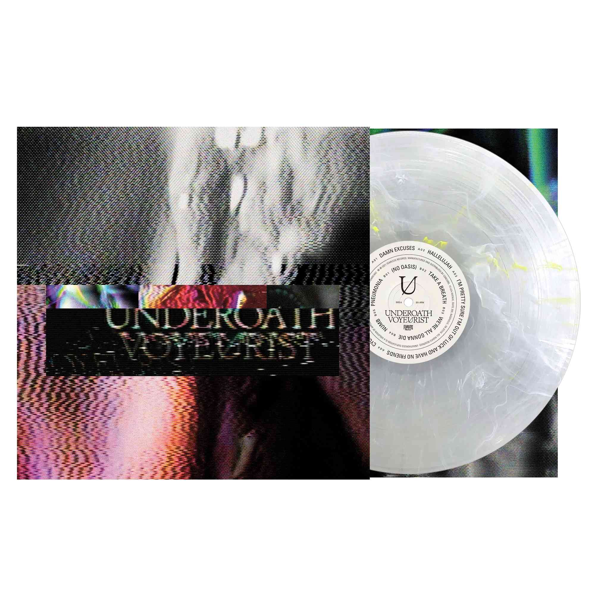 UNDEROATH ‘VOYEURIST’ LP - EXCLUSIVE - LTD. 350 - GOLD