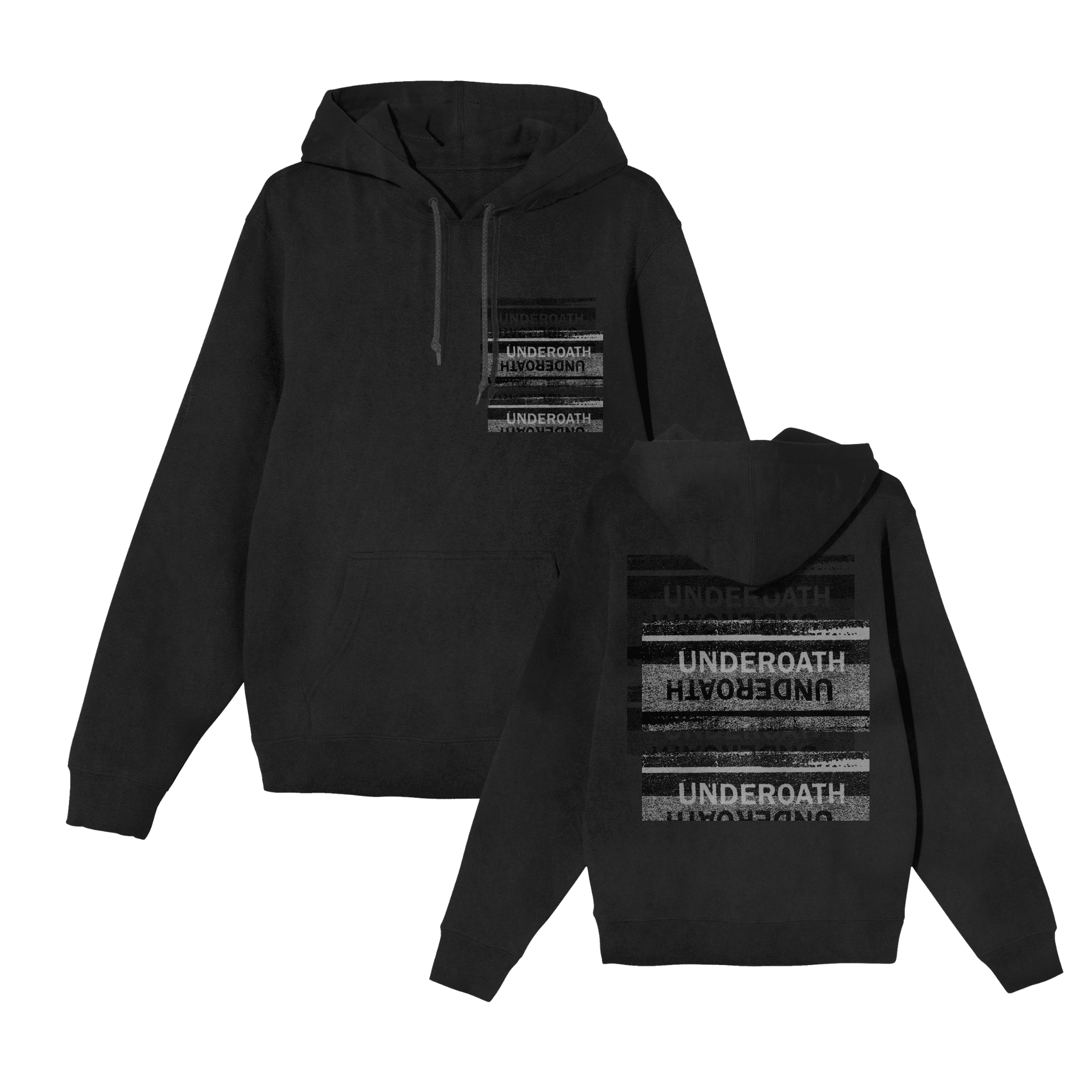 UNDEROATH LET GO STACKED HOODIE