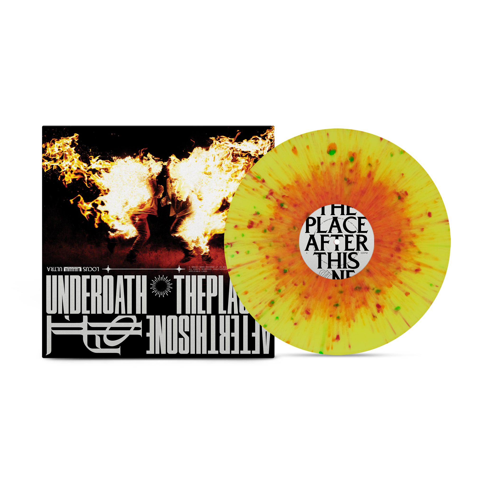 UNDEROATH ‘THE PLACE AFTER THIS ONE’ LP - EXCLUSIVE - LTD. 300 - VARIOUS COLORS