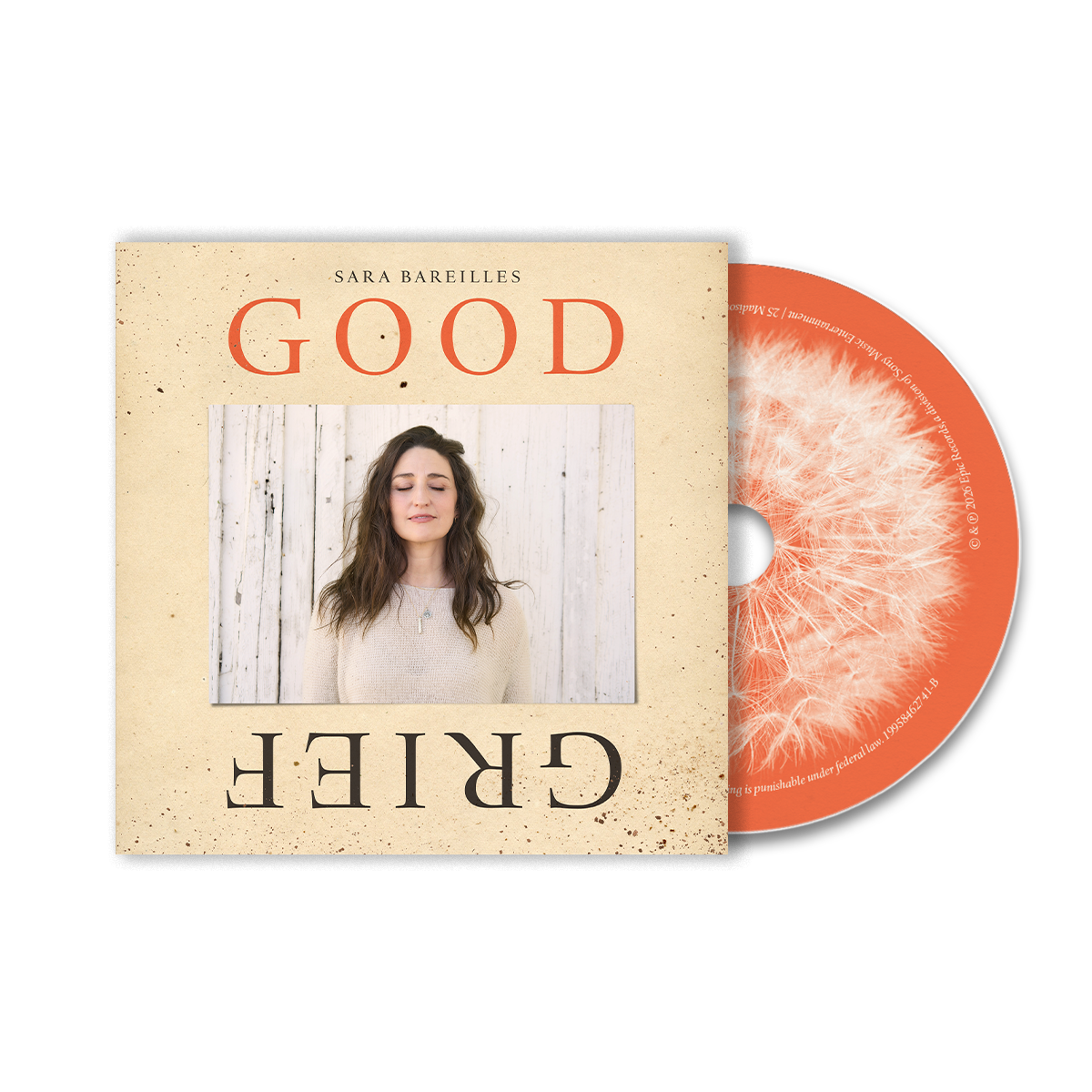 SARA BAREILLES 'GOOD GRIEF' CD