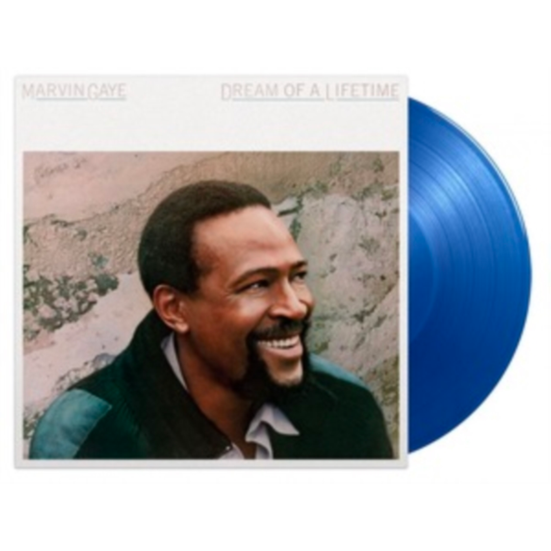 MARVIN GAYE 'DREAM OF A LIFETIME' LP - TRANSPARENT BLUE