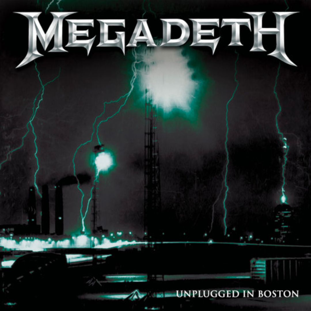 MEGADETH 'UNPLUGGED IN BOSTON' LP - GREEN/BLACK SPLATTER