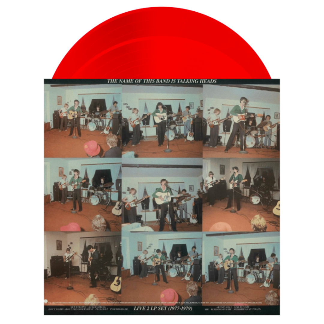 TALKING HEADS 'THE NAME OF THIS BAND IS TALKING HEADS' 2LP - RED