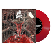 200 STAB WOUNDS 'MASTERS OF MORBIDITY' 7" EP - BLOOD RED