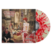 CANNIBAL CORPSE 'GALLERY OF SUICIDE' LP - OFF WHITE/RED/SPLATTER