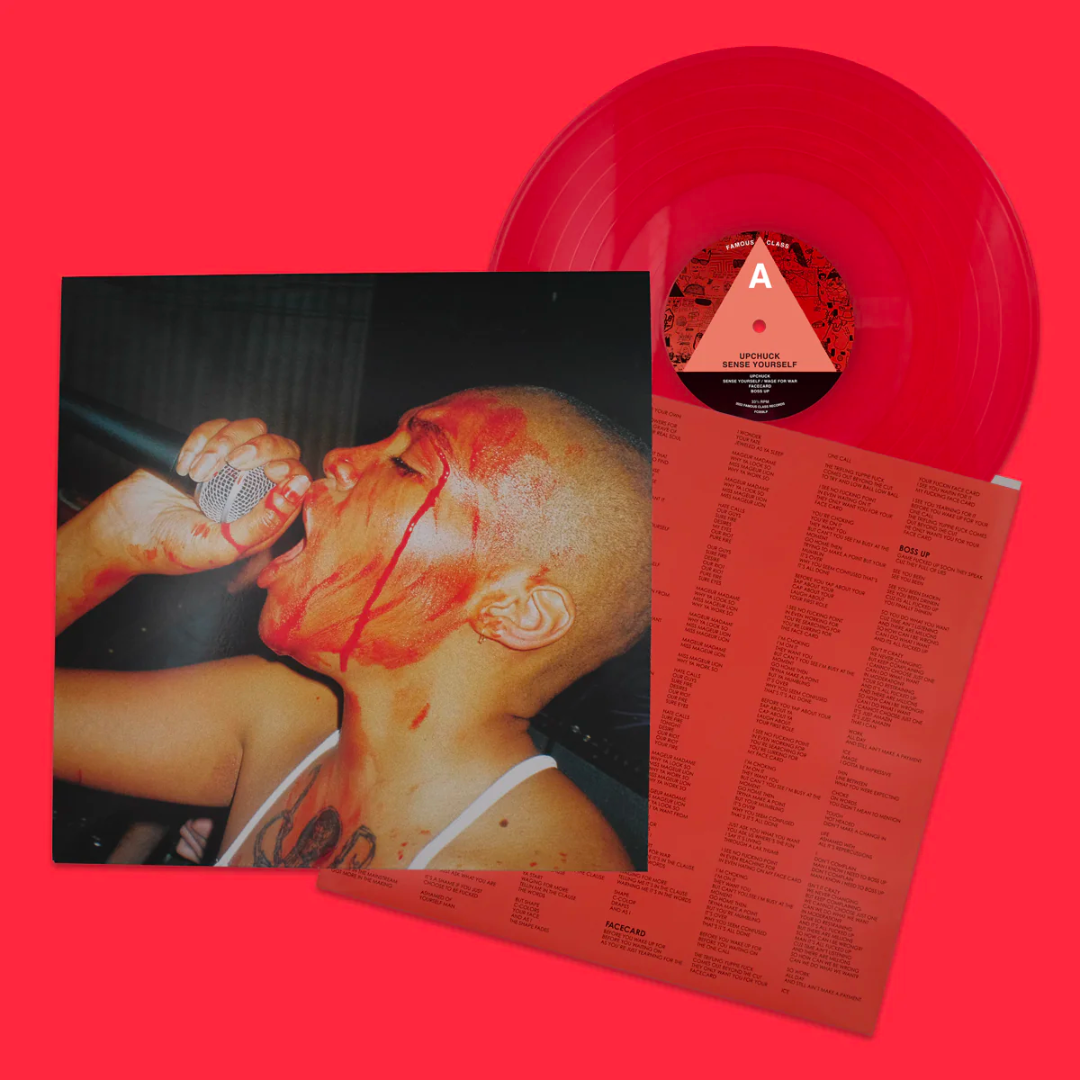 UPCHUCK 'SENSE YOURSELF' LP - RED