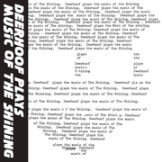 DEERHOOF 'PLAYS MUSIC OF THE SHINING 7" EP - GREEN