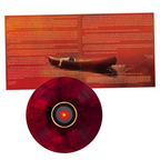 FRIDAY THE 13TH SOUNDTRACK LP BY HARRY MANFREDINI - BLOOD RED/BLACK
