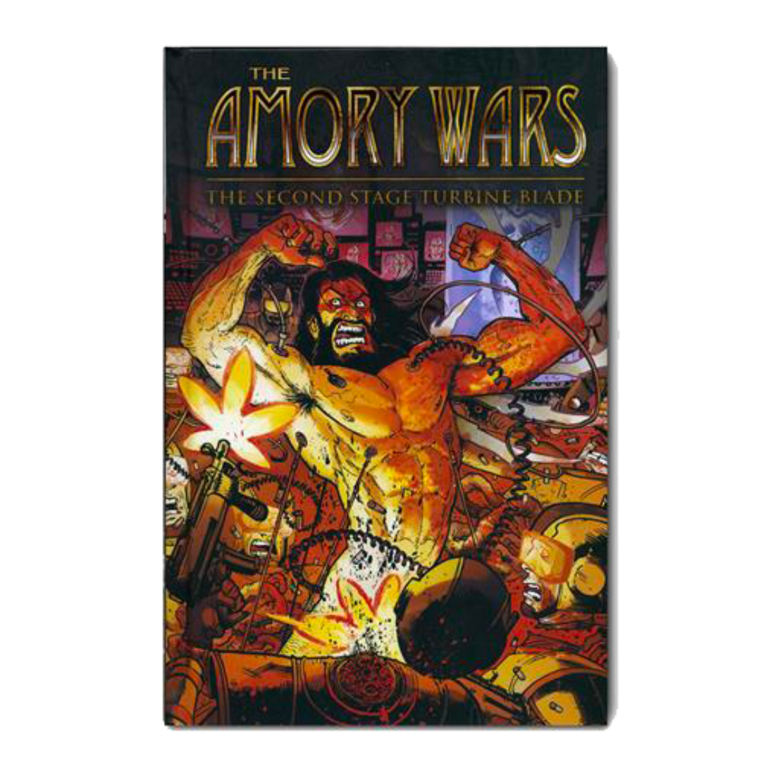 THE ARMORY WARS: THE SECOND STAGE TURBINE BLADE BY CLAUDIO SANCHEZ - HARDCOVER COMIC BOOK