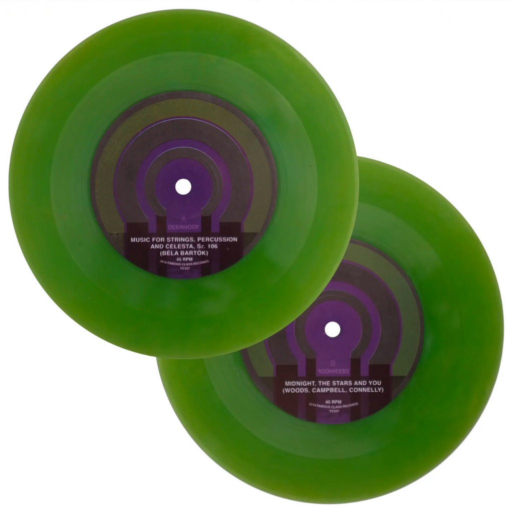 DEERHOOF 'PLAYS MUSIC OF THE SHINING 7" EP - GREEN