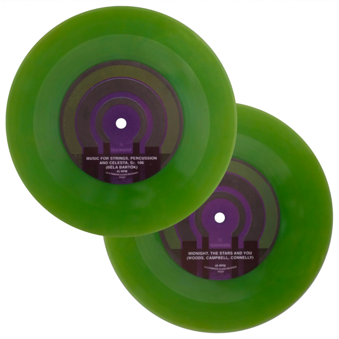 DEERHOOF 'PLAYS MUSIC OF THE SHINING 7" EP - GREEN
